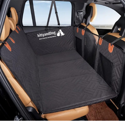 KittyandDog™ Hard Bottom Dog Car Seat Cover