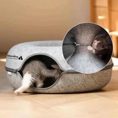 KittyandDog™ Donut Pet Cat Tunnel