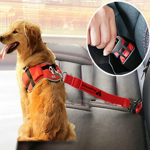 KittyandDog™ Adjustable Dog Safety Seat Belt