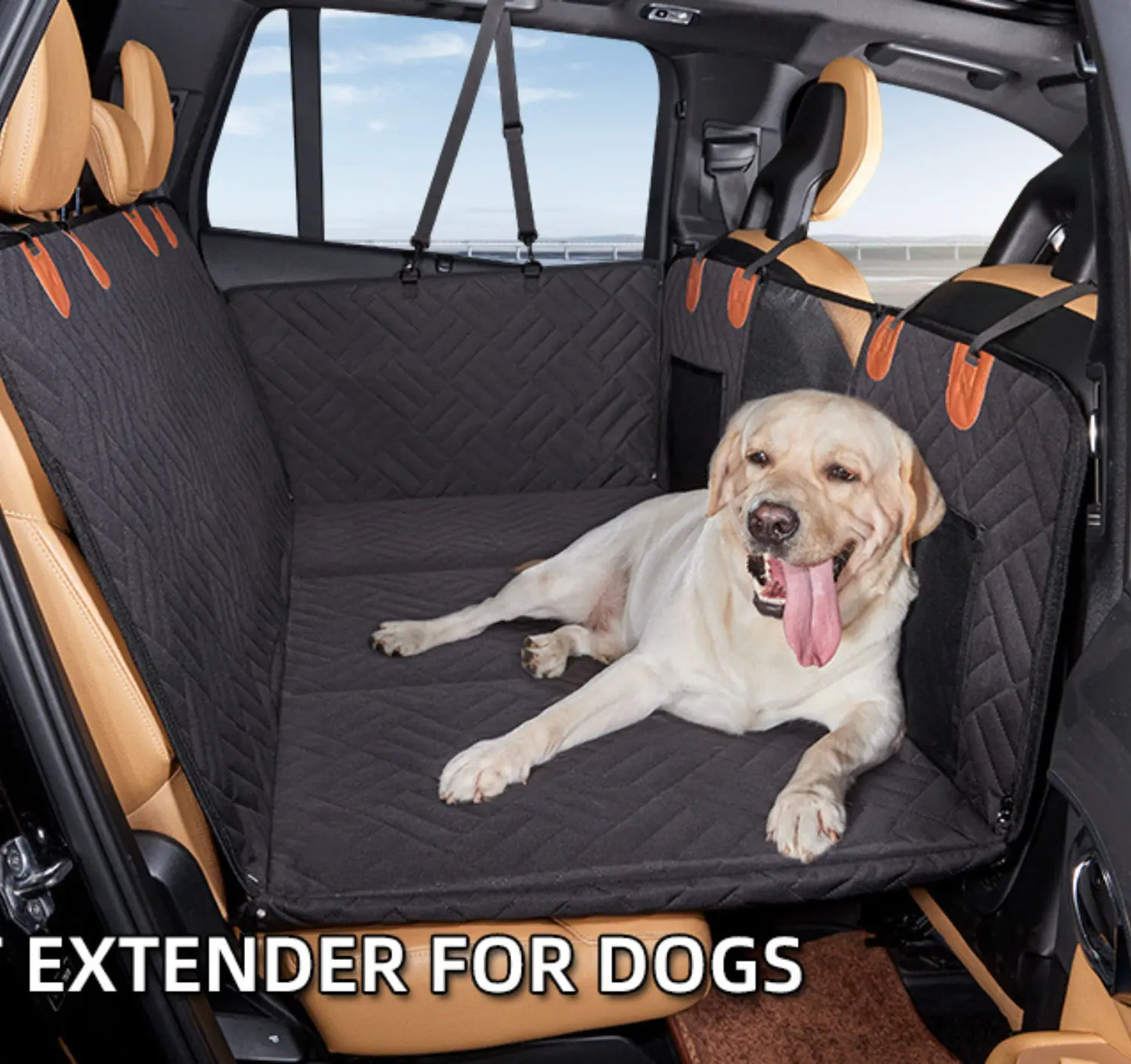 KittyandDog™ Hard Bottom Dog Car Seat Cover